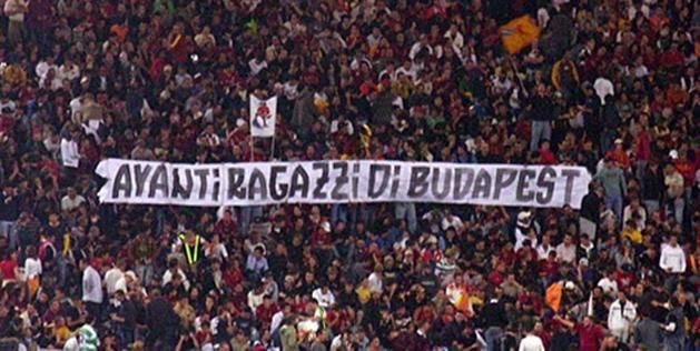 Korábban az AS Roma szurkolók is üzentek már a dal kezdő sorával