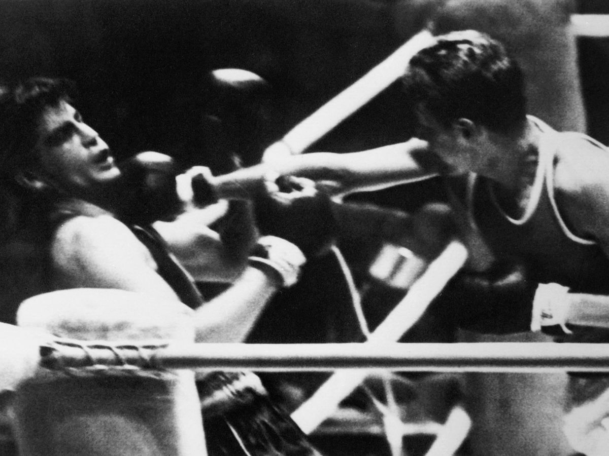 Lagutyin (jobbra) az 1964-es olimpiai döntőben (Fotó: AFP)