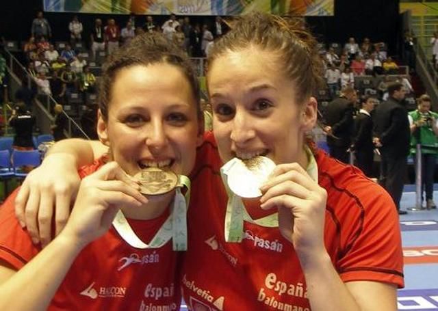 Macarena és Nerea közeli barátok, együtt nyertek bronzérmet a brazíliai vb-n