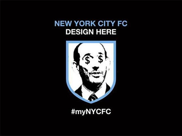 A New York FC-nél a szurkolókat kérdezték meg, mi legyen a logón – hiba volt (Fotó: sports.yahoo.com)