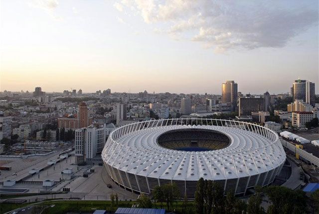 A kijevi Olimpiai Stadionban rendezik az Eb-döntőt (Fotó: Action Images)