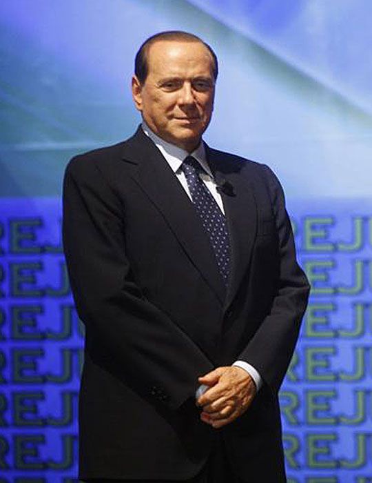 Silvio Berlusconi: neki biztos megvolt... (Fotó: Action Images)