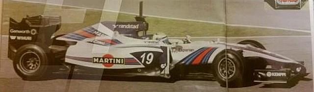 A kiszivárgott fotó a Williamsről az Autosprintben