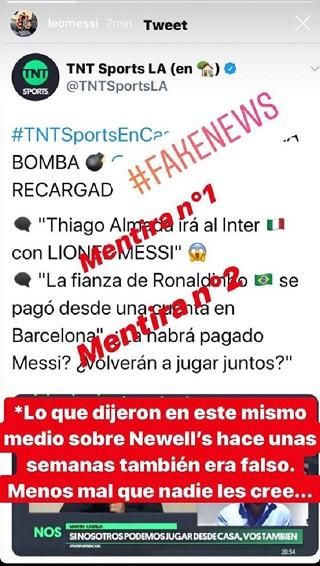 Messi Instagram-története (Fotó: sport.es)