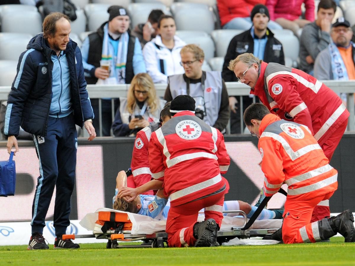 Münchenben sérülések hátráltatták Simon Krisztiánt (Fotó: AFP)