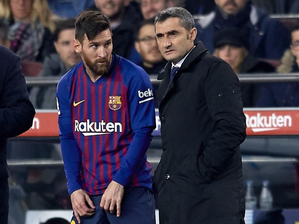Valverde nem akar távozni (Fotó: AFP)