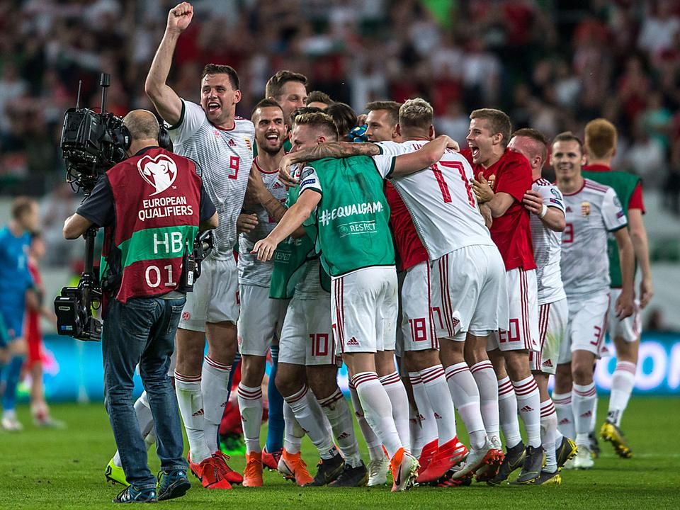 A B-ligában szerepel legközelebb a magyar csapat (Fotó: AFP)
