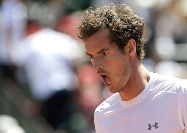 Andy Murray álla leesett Djokovics játékától