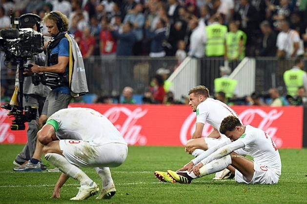 Angliának nem sikerült döntőbe jutnia (Fotó: AFP)