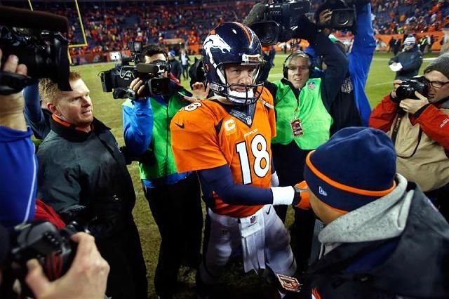 Peyton Manning szomorúan volt kénytelen gratulálni korábbi csapatának (Fotó: Action Images)