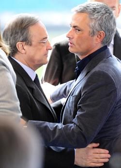 Pérez és Mourinho: 
a végén már fagyos volt a légkör
