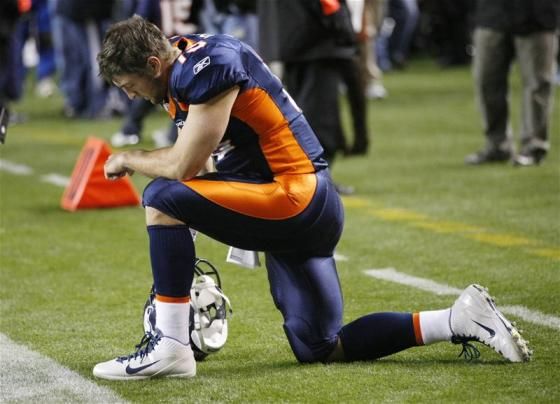 Tebowing (Fotó: Action Images)