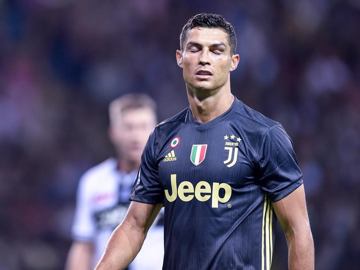 Ronaldo a Juventusnál lejátszott harmadik bajnokiján is gólképtelen maradt (Forrás: AFP)