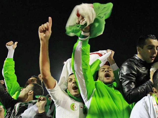 Az algériai szurkolók a vb-re kijutást megünnepelhették, de örülhetnek-e majd ismét gólnak? (Fotó: Reuters)