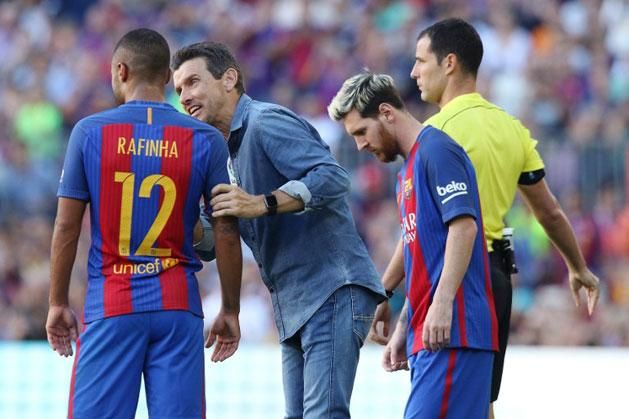 Juan Carlos Unzué már jól ismerheti a Barcelona sztárjait