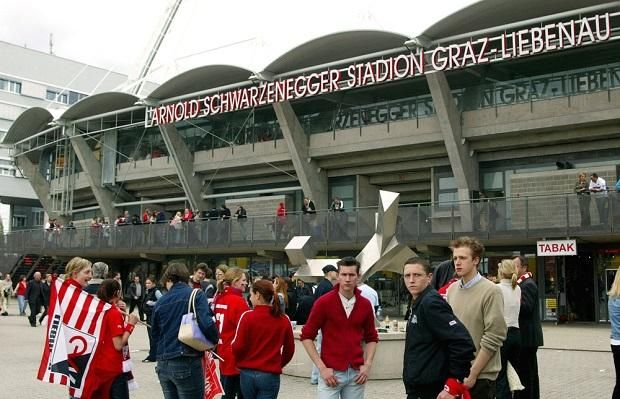 A grazi futballstadion 1995 és 2005 között viselte a nevét (Fotó: AFP)