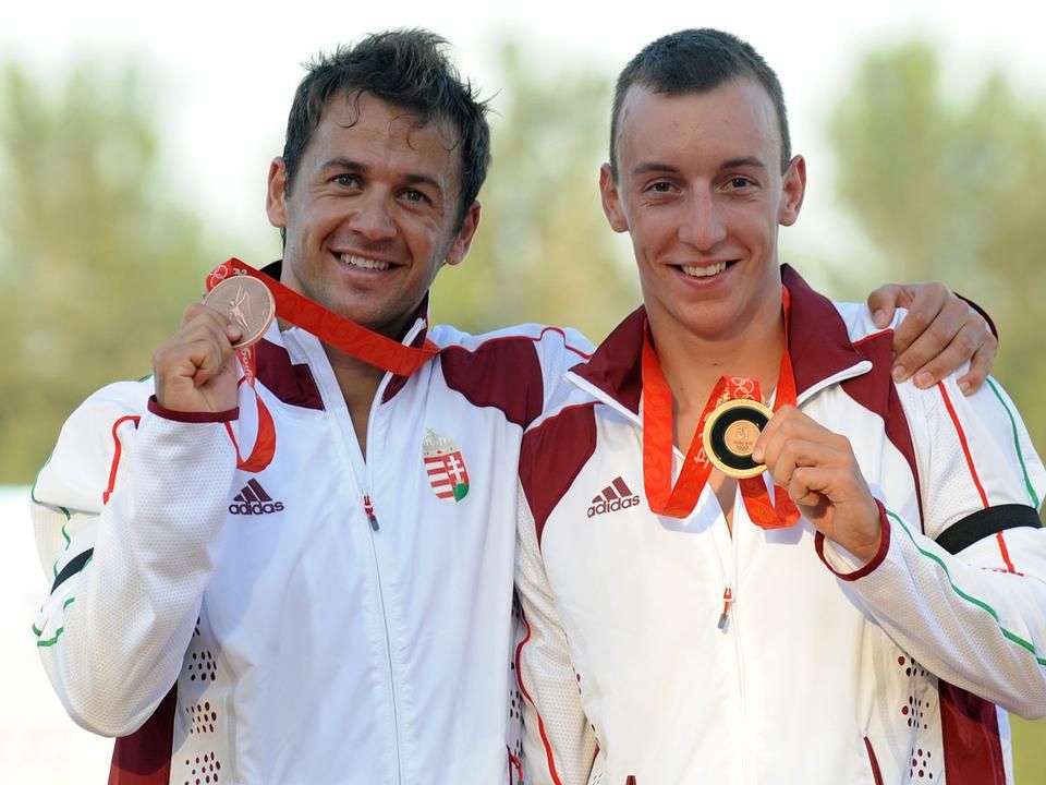 Kiss Tamásnak (jobbra) öt év kellett, hogy feldolgozza az olimpiai sikert (Fotó: Nemzeti Sport)