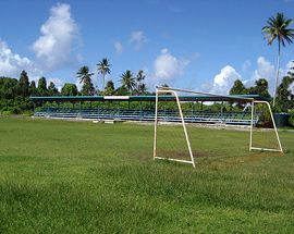 Jellemző  óceániai kép: Vaiaku   Stadion, Tuvalu