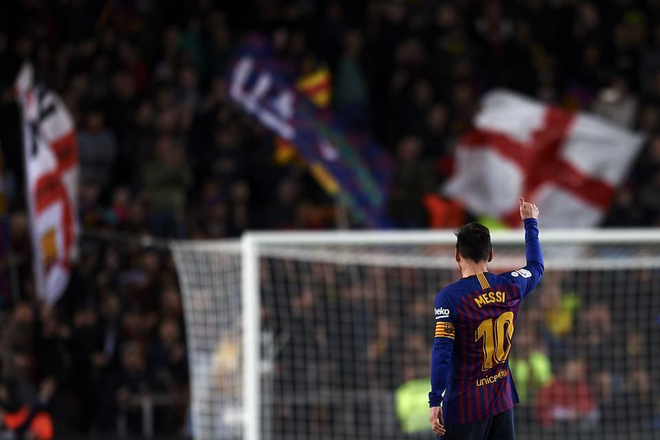 Messivel továbbra sem tudnak mit kezdeni Spanyolországban – de vajon a BL-ben is megállíthatatlan marad? (Fotó: AFP)