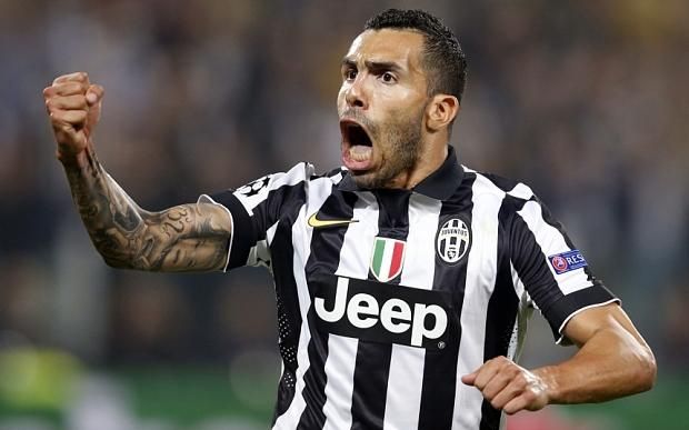 Carlos Tévez - Juventus  (Forrás: joe.ie)