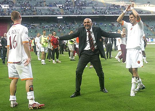 Spalletti Perrottával (jobbra) együtt érkezhet Szentpétervárra (Fotó: Reuters)