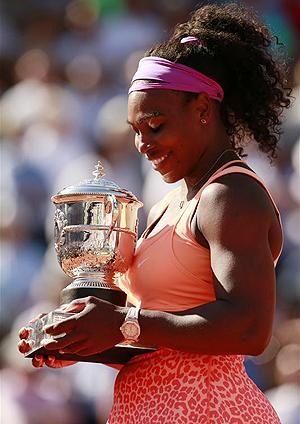 Serena Williams harmadszor győzött Párizsban
