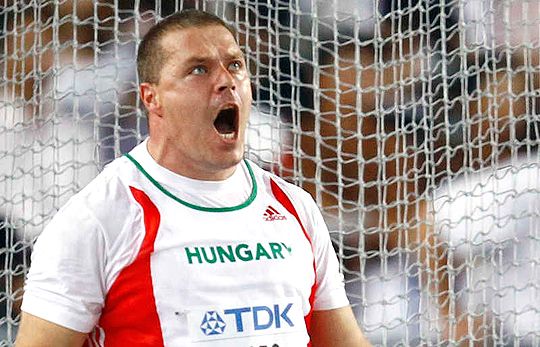 Pars Krisztián szerezte a magyar atlétika tizedik világbajnoki érmét (Fotó: Reuters)