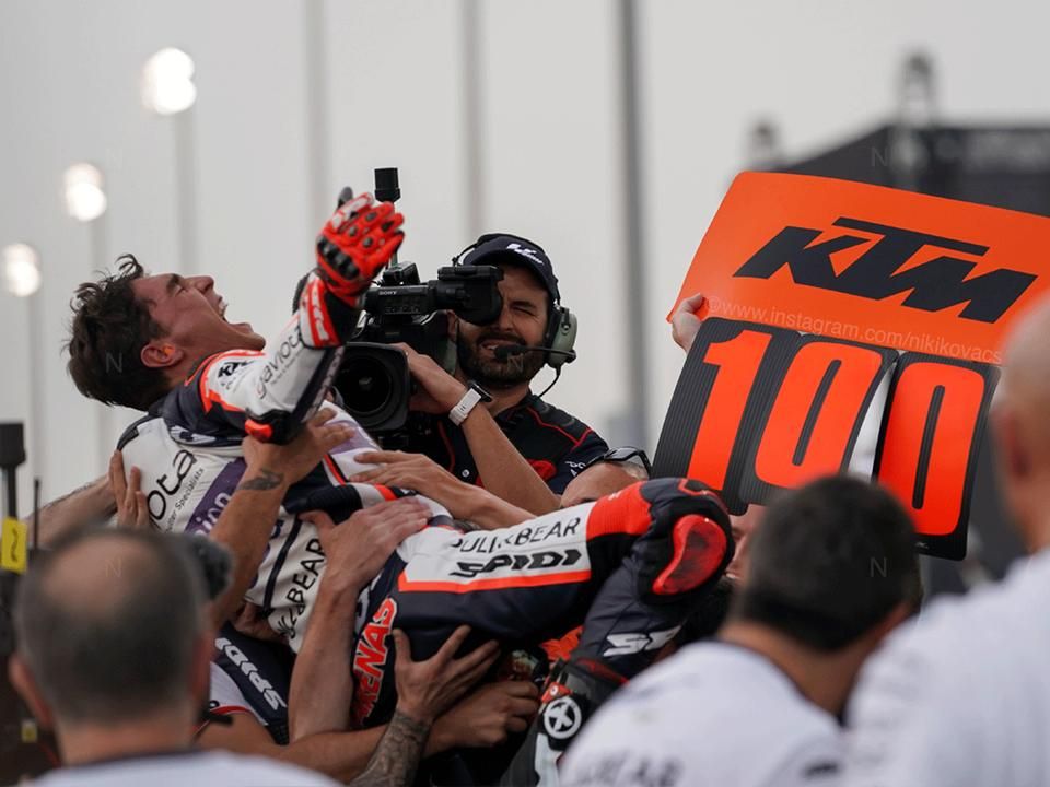Arenas sikere a KTM 100. győzelmét is jelentette (Fotó: Kovács Nikolett)