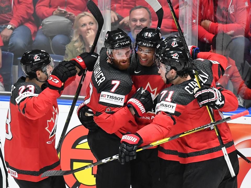 Kanada könnyedén nyert a csehek ellen (Fotó: AFP)