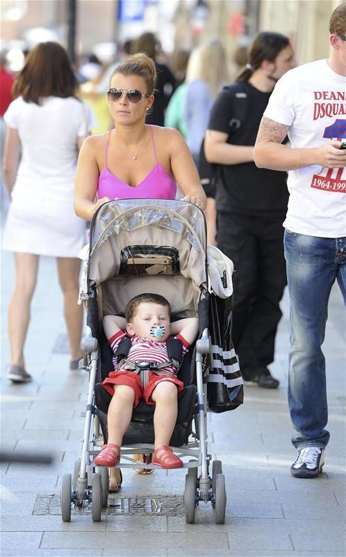 Coleen és Kai Rooney (Fotó: Action Images)