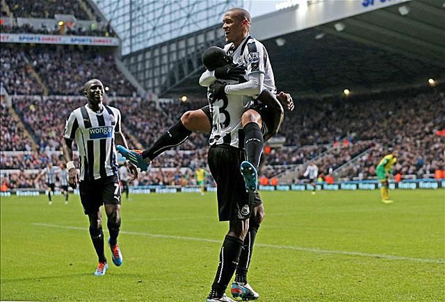 A Newcastle szezonbeli 17 góljából már 16-ot szereztek francia játékosok (Fotó: Action Images)