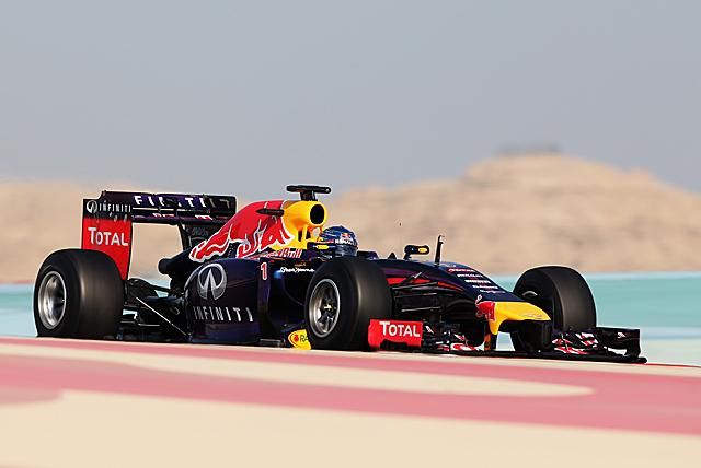 Vettel ma zár Bahreinben, és még két napja lesz a jövő héten az idénynyitó előtt (Foró: Red Bull F1 Racing)
