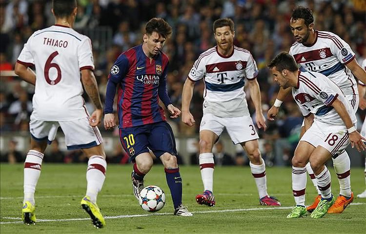 Azt nem lehet mondani, hogy a müncheniek megfeledkeztek volna Messiről, hogy ne vették volna őt komolyan (Fotó: Reuters)