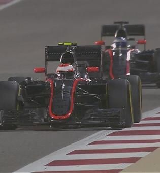 A két McLaren a pályán