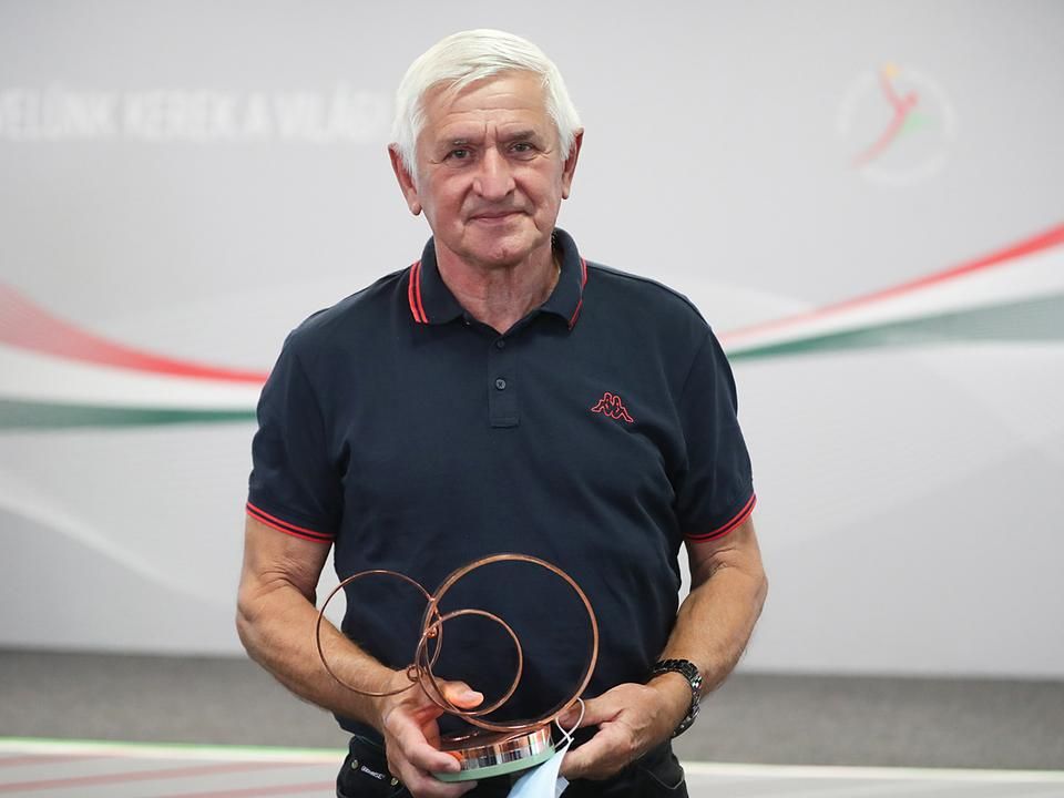 Csík János mesteredző Török Bódog-életműdíjat kapott (Fotó: Tumbász Hédi)