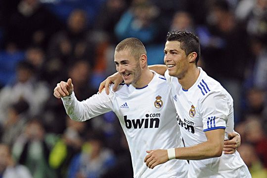 Benzema és Cristiano Ronaldo ketten együtt hat gólig jutott (Fotó: Reuters)
