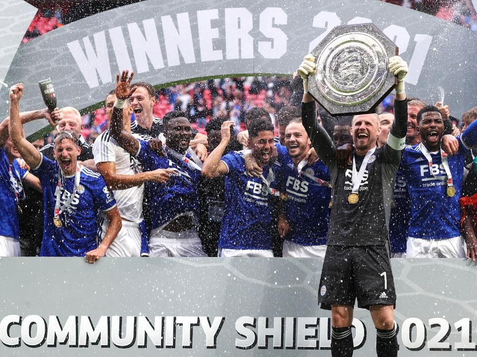 Az FA-kupa után az angol Szuperkupát is elhódította a Leicester (Fotó: Getty Images)