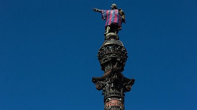 Kolumbusz Kristófnak már megvan a Barcalona új meze! (Fotó: marca.com)