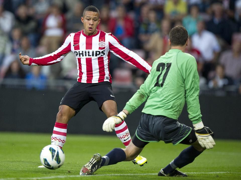 Depay 2012-ben, a PSV színeiben (Fotó: AFP)
