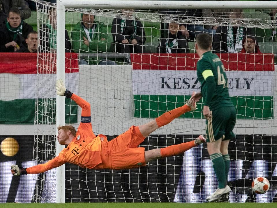 A Ferencváros csütörtökön három gólt kapott a Celtictől (Fotó: Szabó Miklós)