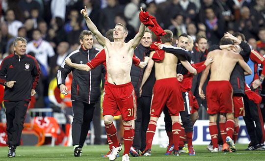 Érthető a Bayern-játékosok öröme (Fotó: Reuters)