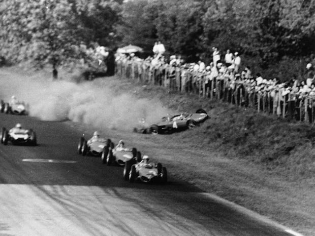 Monza, 1961: Wolfgang von Trips autója a nézők közé csapódik