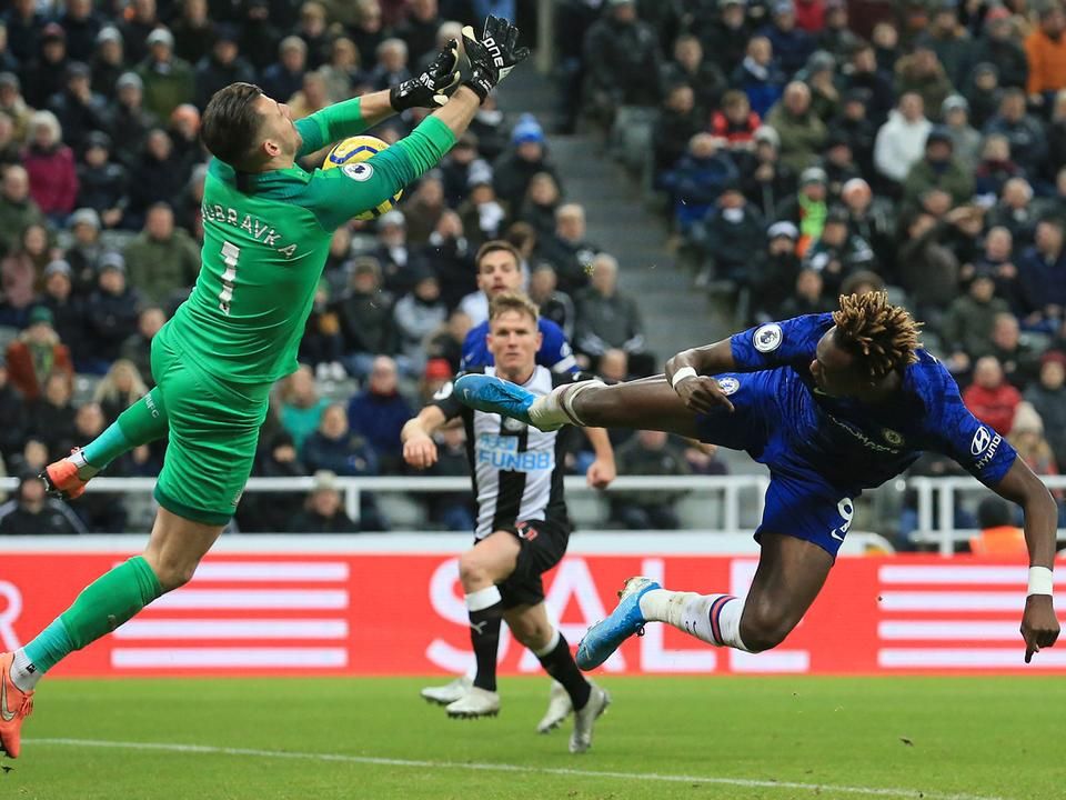 Végig a Chelsea támadott, mégis a Newcastle szerezte a gólt (Fotó: AFP)