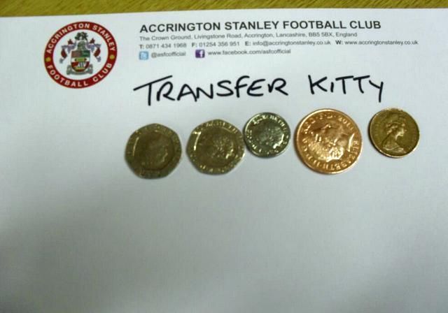 Az Accrington Stanley elővette a klubkasszából az átigazolási tartalékot