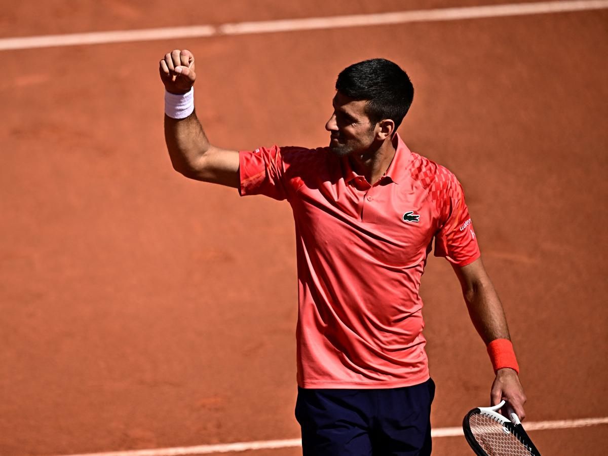 Novak Djokovics nagyon simán nyert Juan Pablo Varillas ellen (Fotó: AFP)