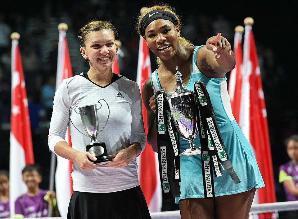 A vb-n a csoportkörben legyőzte Serena Williamset, a döntőben kikapott tőle (Fotó: AFP)