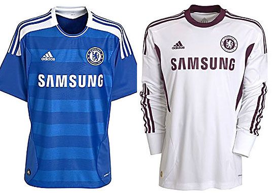 Balra a mezőnyjátékosok, jobbra a kapusok meze (Fotók: chelseafc.com)