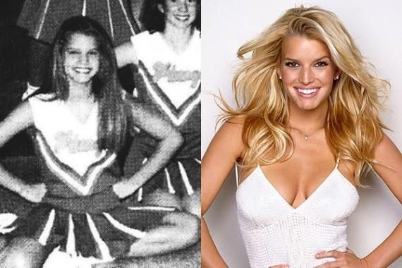 Jessica Simpson (Tony Romo exe): akkor és most (Fotó: Marca)