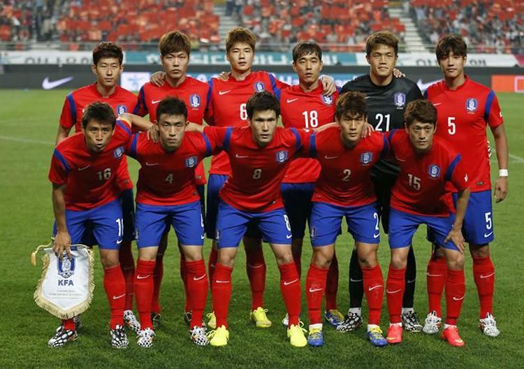A dél-koreai válogatott a két évvel ezelőtti olimpiai bronzérmes U23-as csapatra épül (Fotó: Reuters)