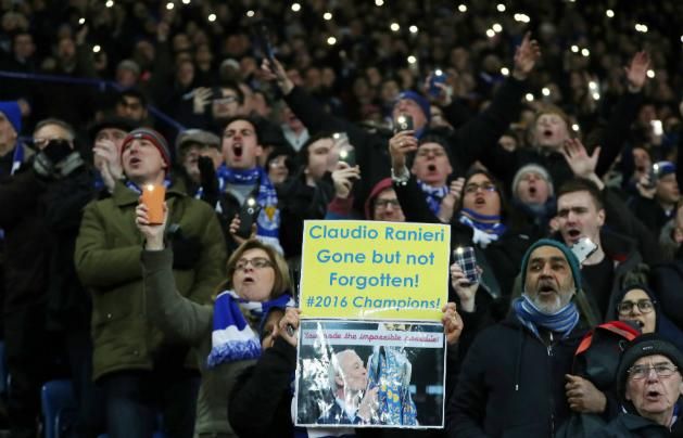 Ezt már senki sem veheti el Claudio Ranieritől (Fotó: AFP)